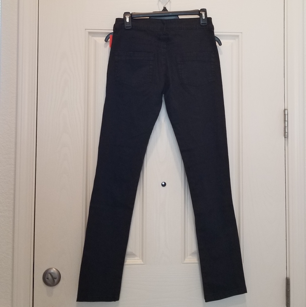 Black Ripped Jeans Mid Rise - Picture 2 of 6